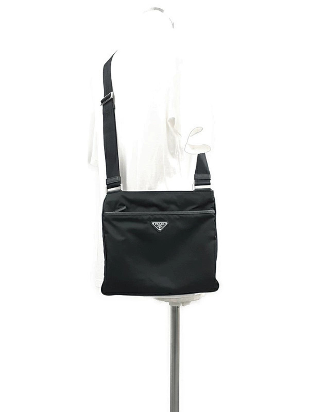 Prada Tessuto Crossbody Bag Black - Picture 8 of 9